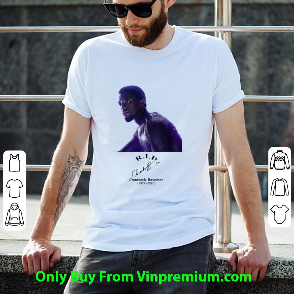 Great Rip Black Panther 2 Chadwick Boseman 1977-2020 Signature shirt