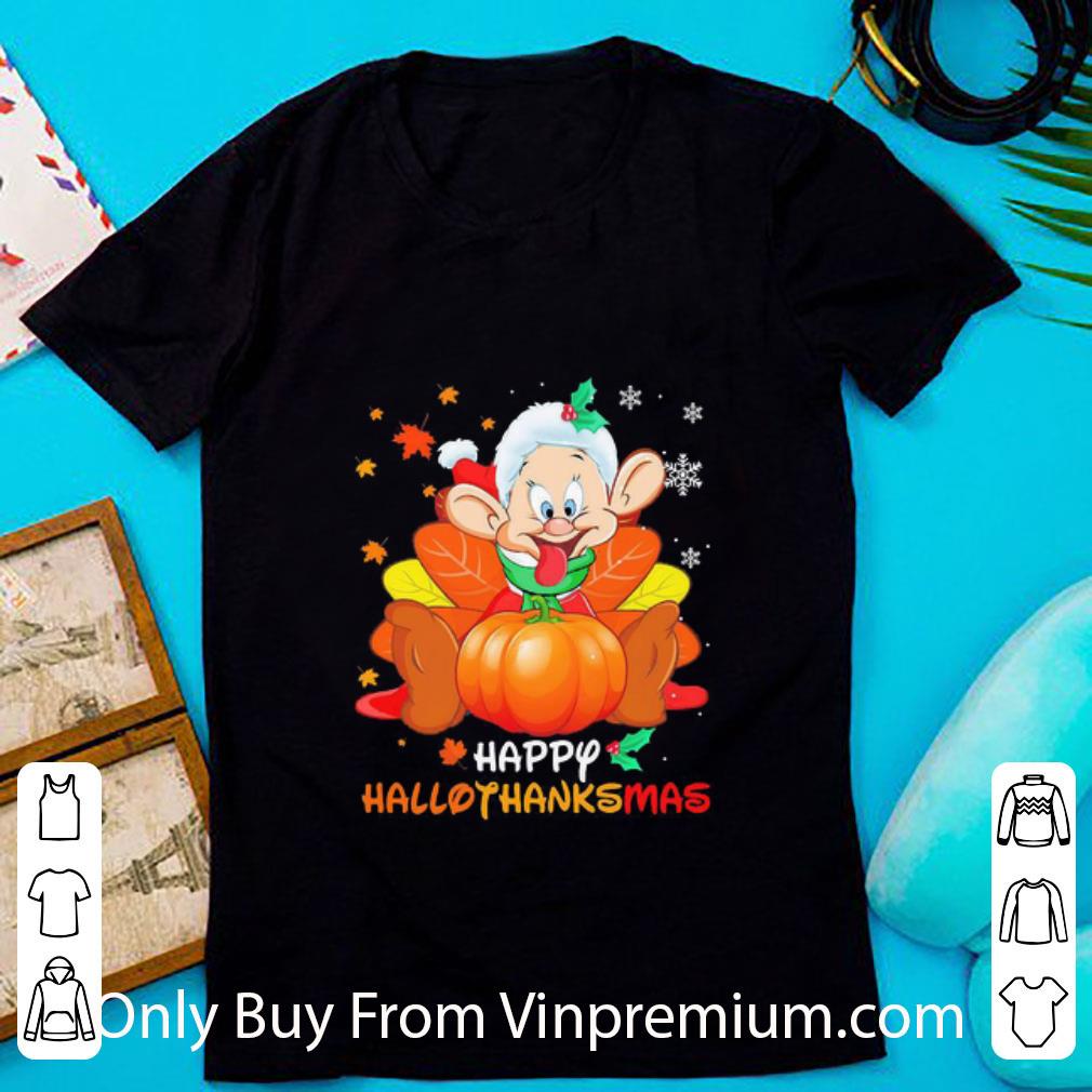 Pretty Hamster Witch Horror Happy Halloween shirt