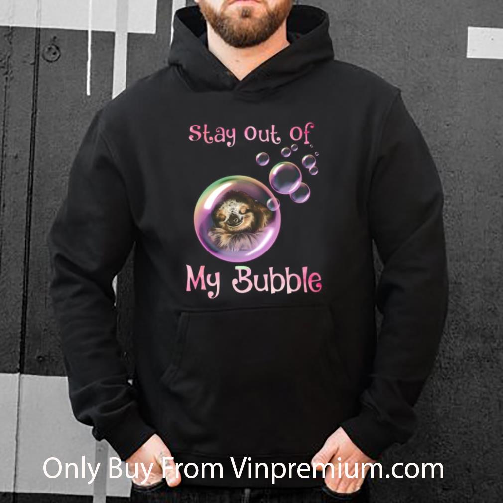 743b308c top stay out of my bubble coronavirus sloth sleeping shirt 4 - Top Stay Out Of My Bubble Coronavirus Sloth Sleeping shirt