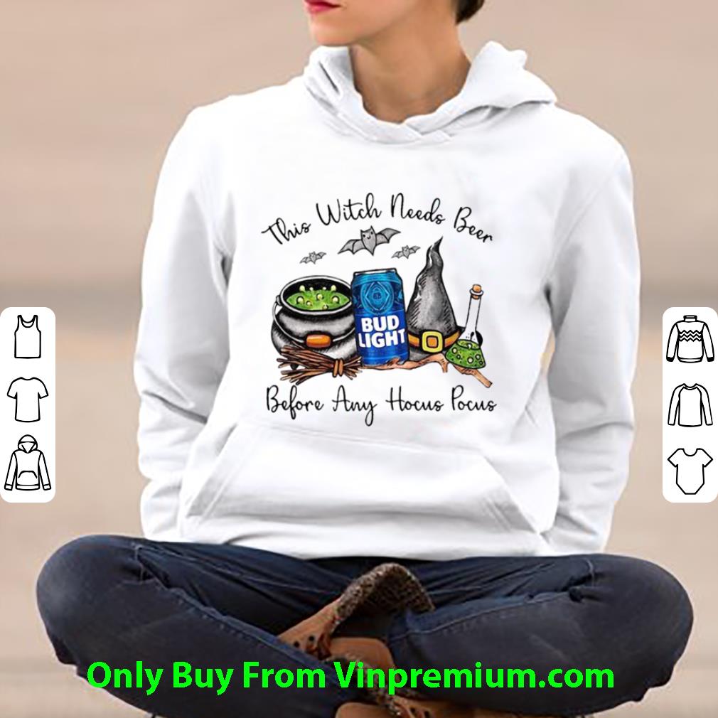 87f06fb3 premium bud light this witch needs beer before any hocus pocus shirt 4 - Premium Bud Light This Witch Needs Beer Before Any Hocus Pocus shirt
