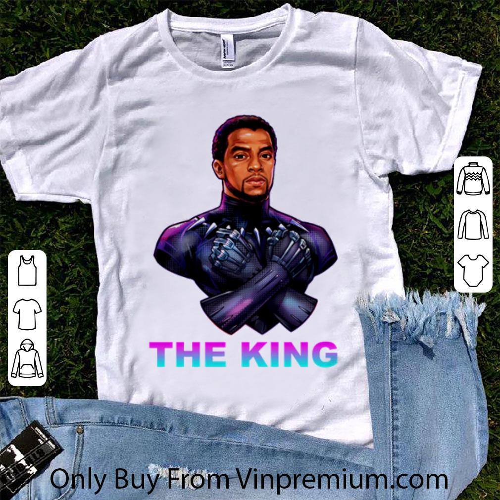 Hot RIP Chadwick Boseman Black Panther The King shirt