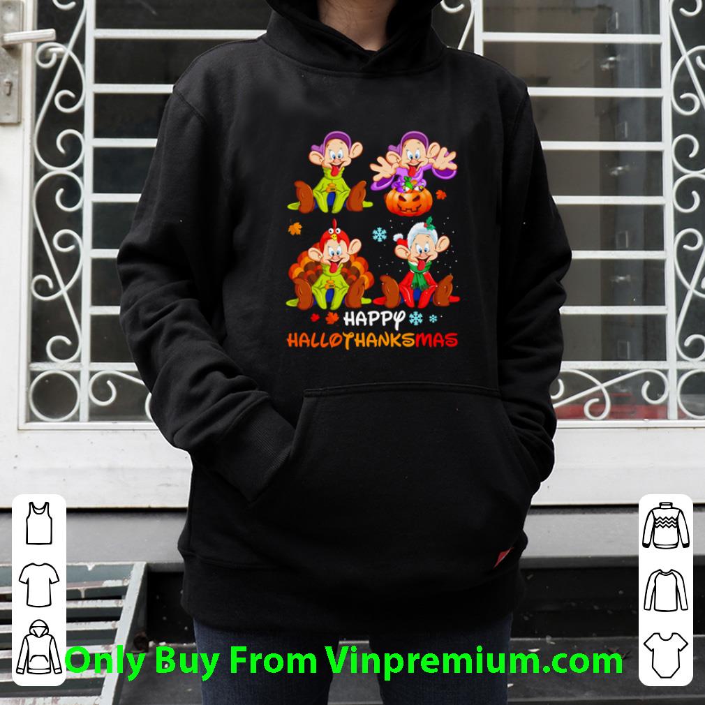 9400c16f official disney dopey happy hallothanksmas shirt 4 - Official Disney Dopey Happy Hallothanksmas shirt