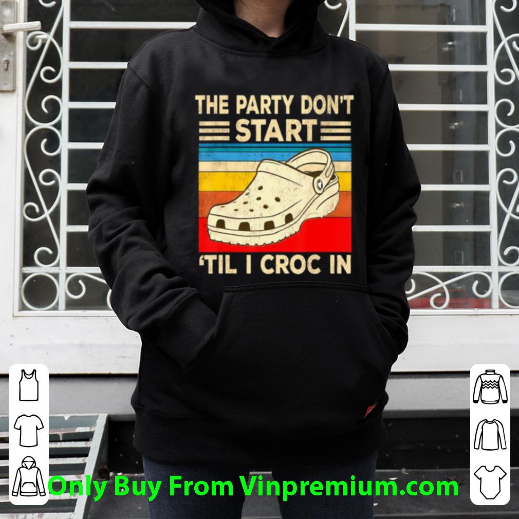 b72e7d05 original vintage the party don t start til i croc in shirt 4 - Original Vintage The Party Don’t Start Til I Croc In shirt