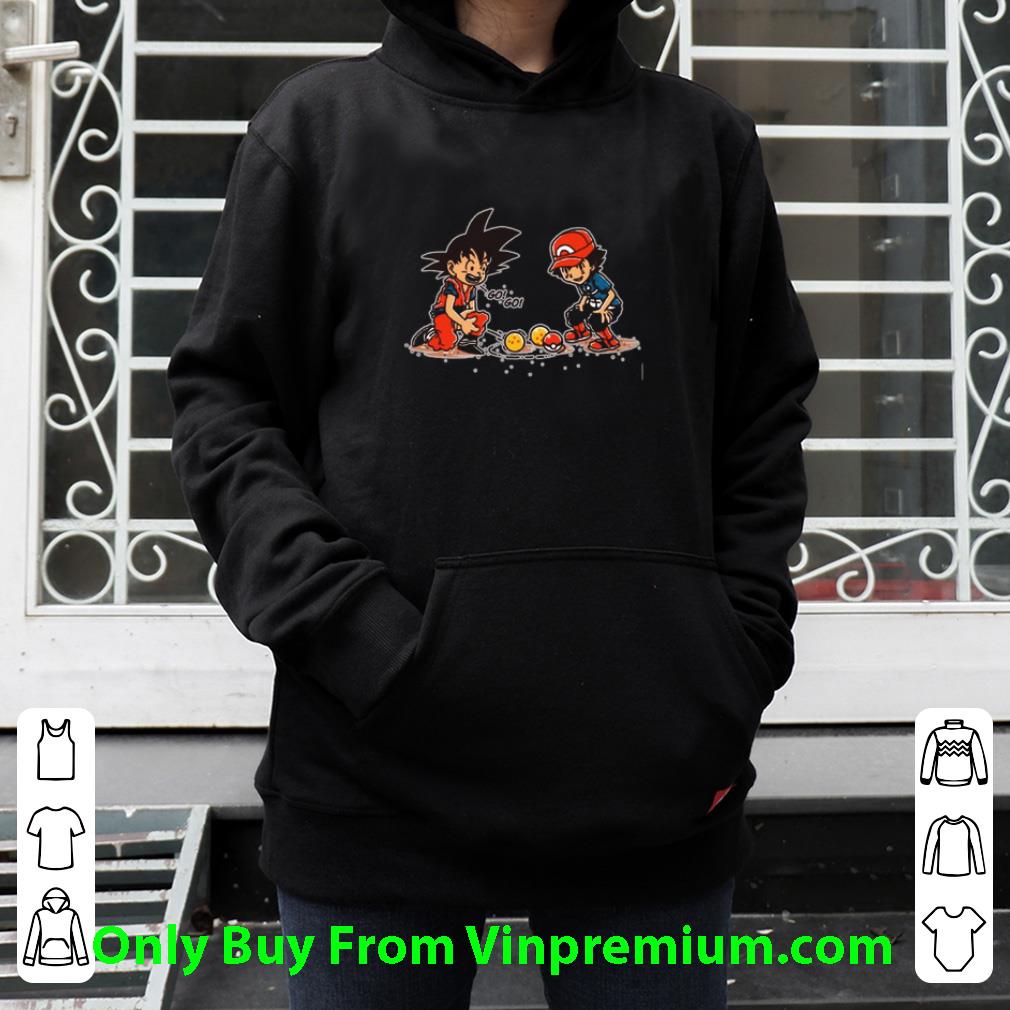 Official Son Goku Dragon Ball Z And Satoshi P0kemon Poke Z T shirt da78259e official son goku dragon ball z and satoshi p0kemon poke z t shirt 4 - Official Son Goku Dragon Ball Z And Satoshi P0kemon Poke Z T shirt