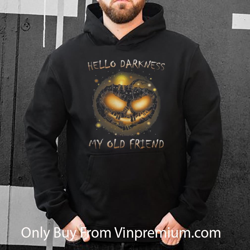 db085f15 hot pumpkin hello darkness my old friend bling halloween shirt 4 - Hot Pumpkin Hello Darkness My Old Friend Bling Halloween shirt