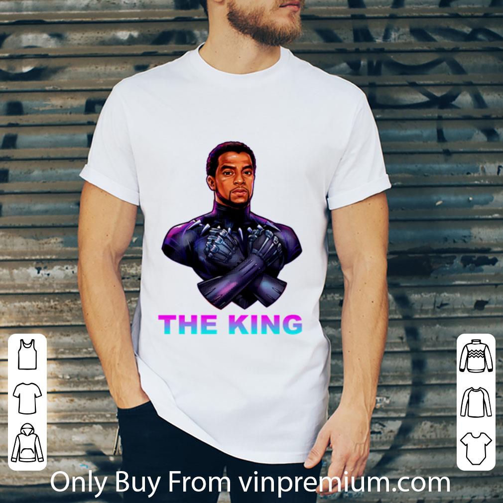 Hot RIP Chadwick Boseman Black Panther The King shirt