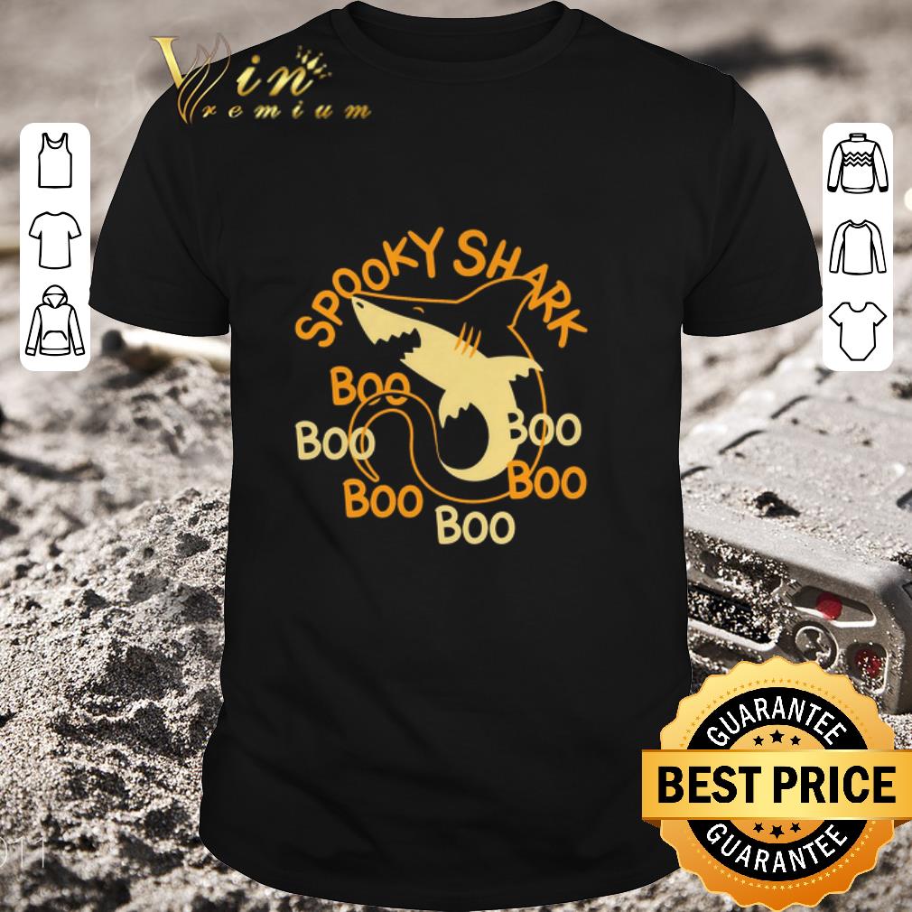 Top Spooky shark boo boo boo boo boo boo shirt
