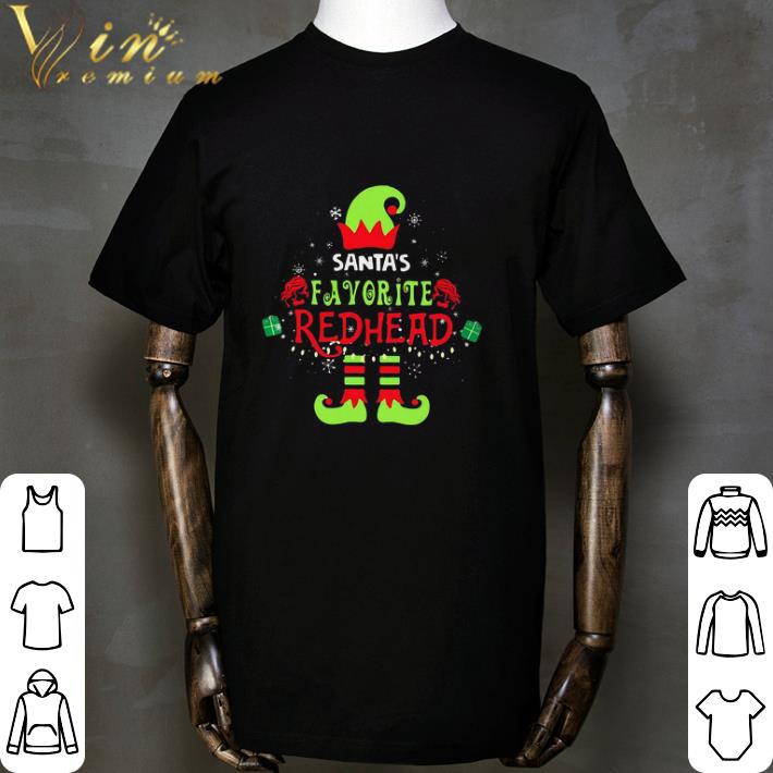 Santa’s Favorite Redhead Christmas shirt