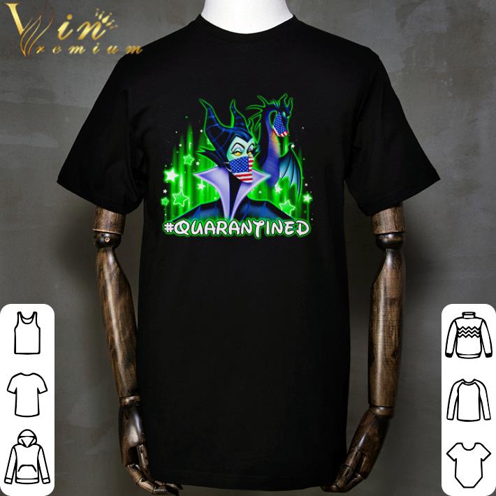Maleficent Quarantined American Flag shirt