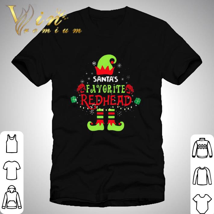 Santa’s Favorite Redhead Christmas shirt