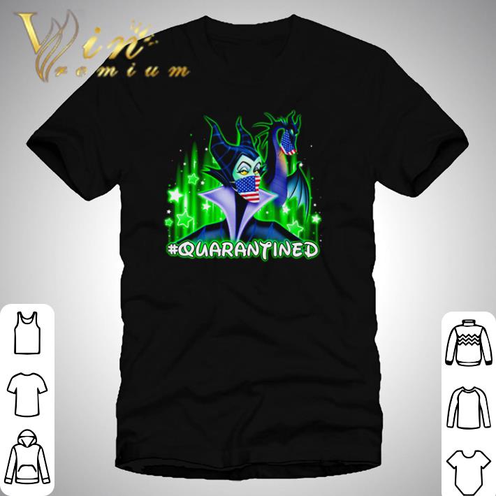 Maleficent Quarantined American Flag shirt