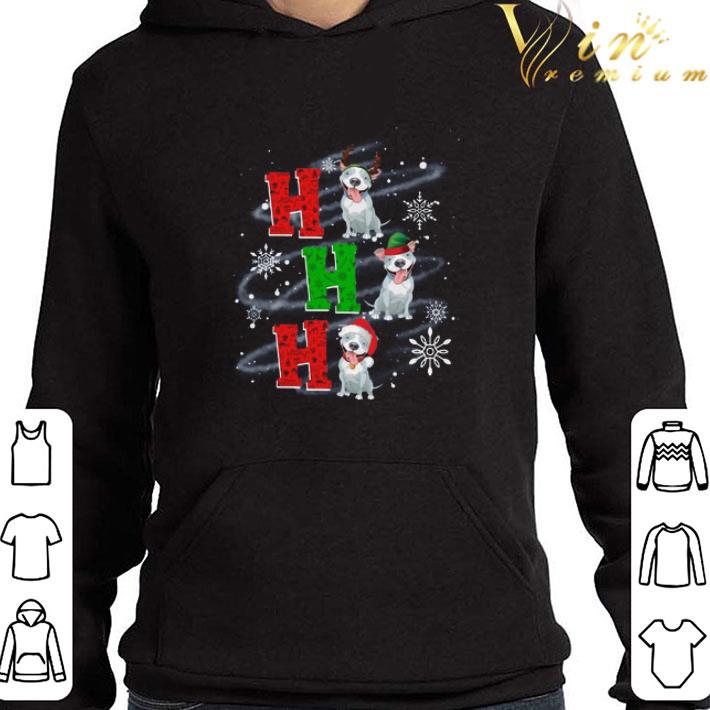 521b4da2 ho ho ho chritsmas pitbull classic shirt 4 - Ho Ho Ho Chritsmas Pitbull Classic shirt