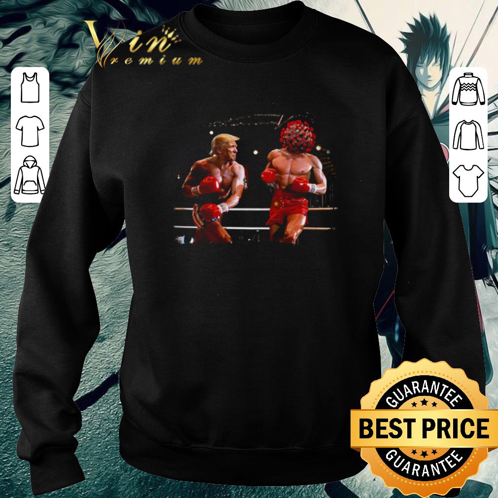 53745ee2 funny donald trump with covid 19 boxing shirt 4 - Funny Donald Trump with COVID-19 boxing shirt