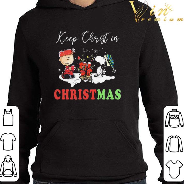 Charlie Brown And Snoopy Keep Christ In Christmas shirt 6b7d430f charlie brown and snoopy keep christ in christmas shirt 4 - Charlie Brown And Snoopy Keep Christ In Christmas shirt