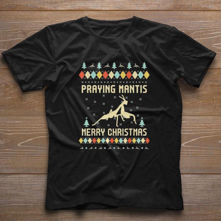 Praying Mantis Ugly Christmas shirt