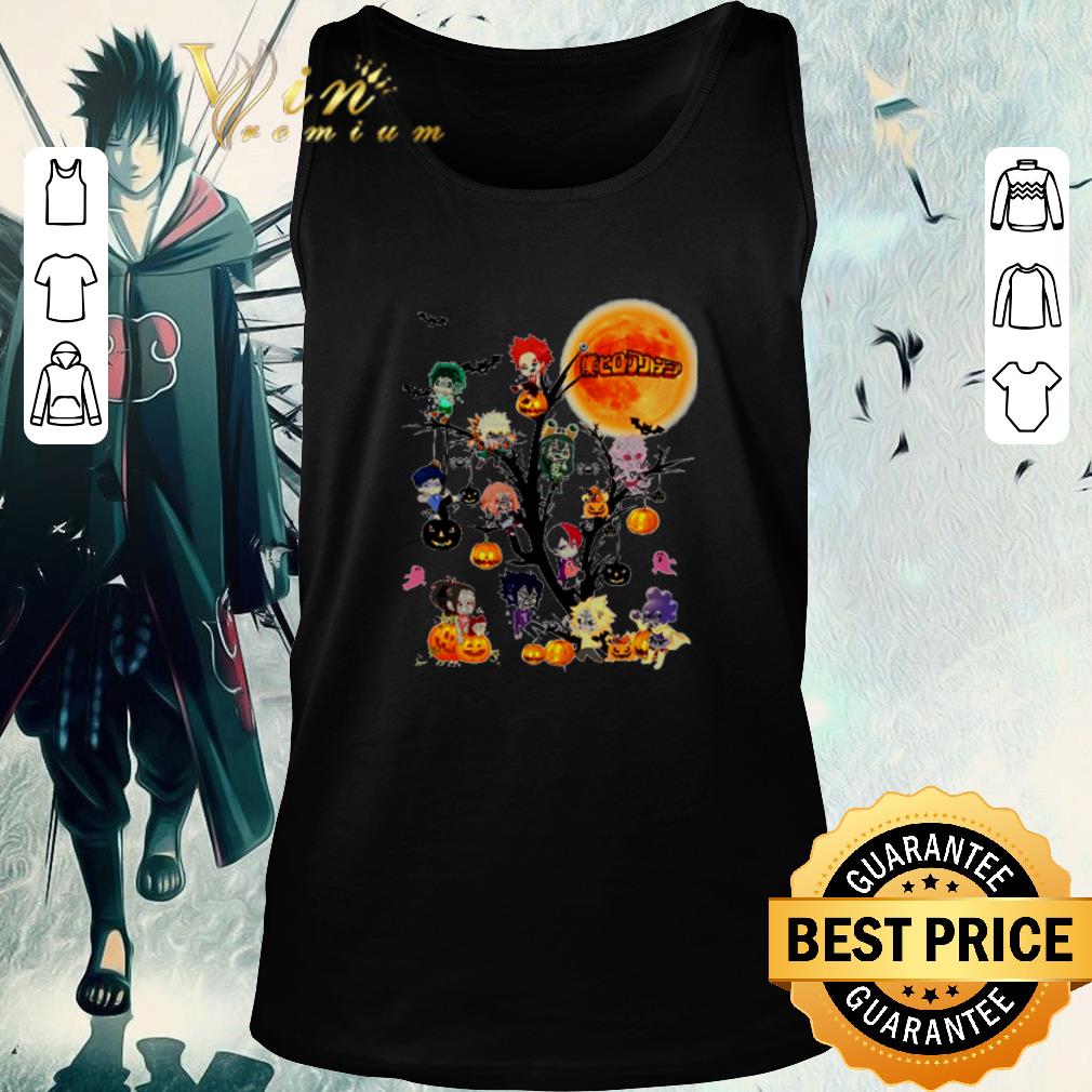 Awesome My hero academia on the Halloween tree shirt