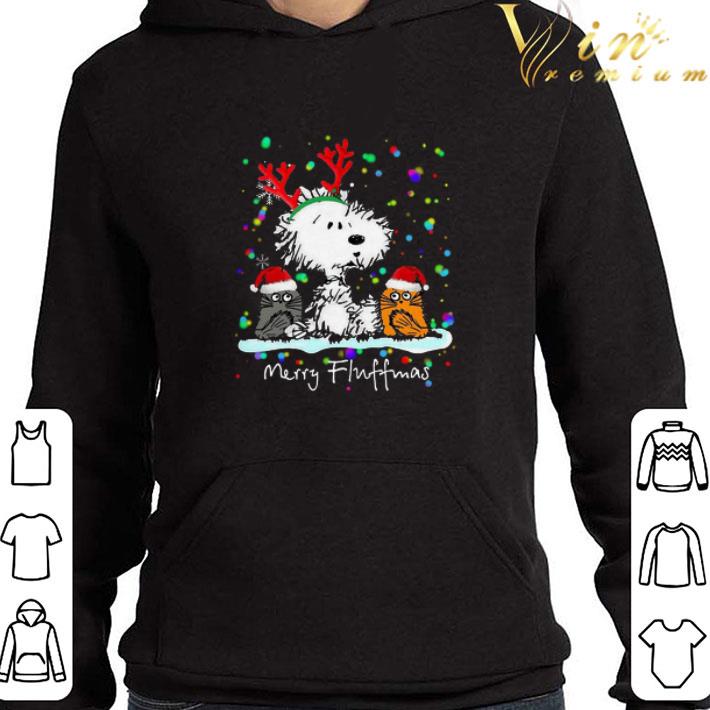 85afe3d6 reindeer snoopy cat merry fluffmas christmas shirt 4 - Reindeer Snoopy Cat Merry Fluffmas Christmas shirt