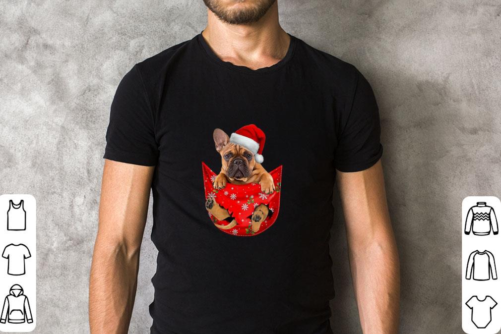 Top Santa French Bulldog Merry Christmas Sweater shirt