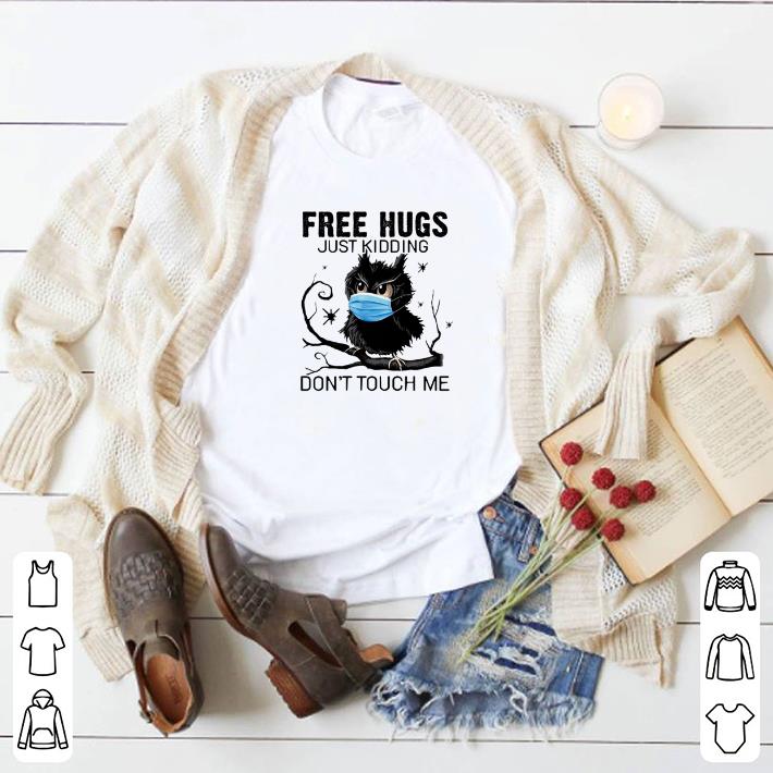 Original Owl free hugs just kidding don’t touch me shirt 920ec355 original owl free hugs just kidding don t touch me shirt 4 - Original Owl free hugs just kidding don’t touch me shirt