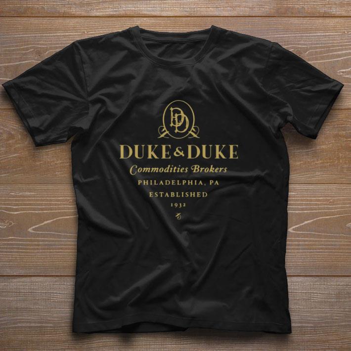 Top Duke And Duke Commodities Brokers Philadelphia Pa Established 1932 shirt