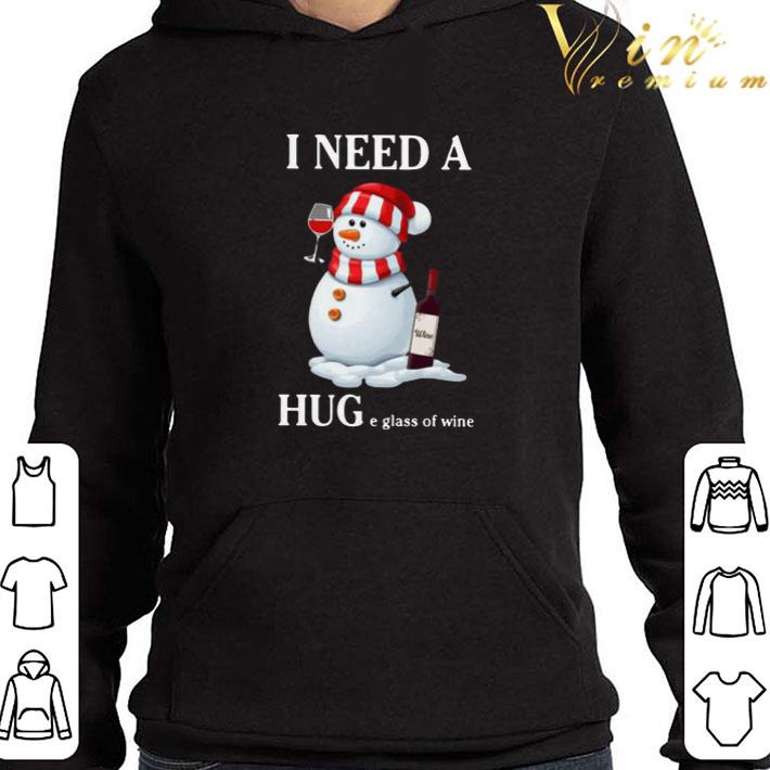 955d9f6c snowman i need a huge glass of wine christmas sweater shirt 4 - Snowman I Need A Huge Glass Of Wine Christmas Sweater shirt