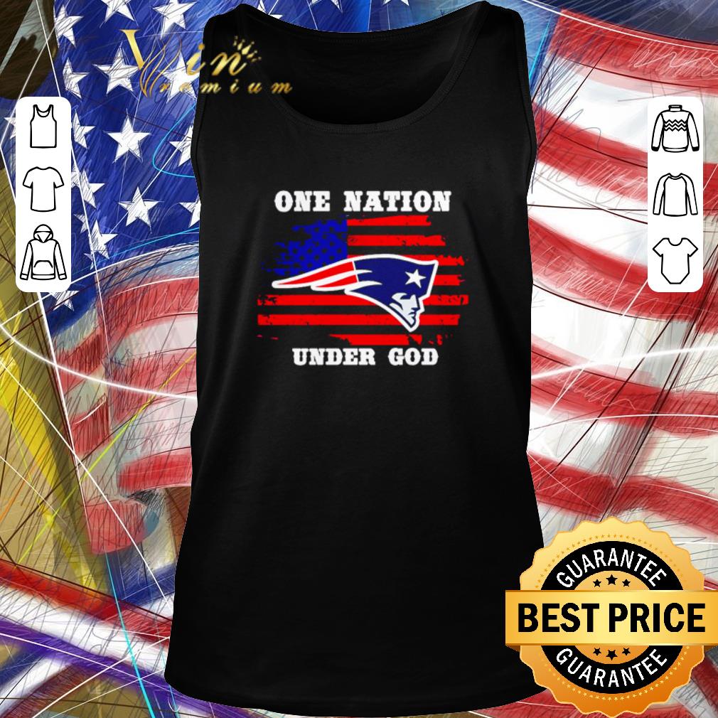 Official New England Patriots one nation under God shirt