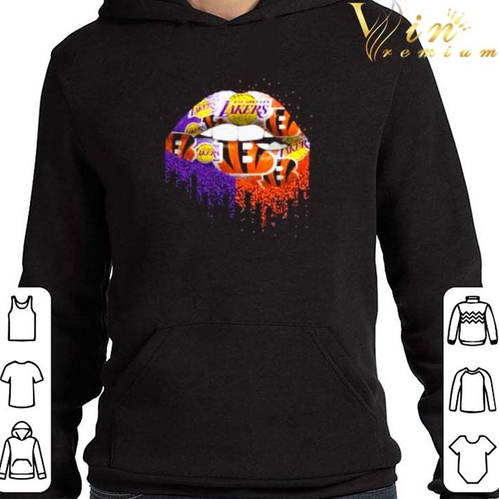 a99c5aee lips cincinnati bengals and los angeles lakers shirt 4 - Lips Cincinnati Bengals and Los Angeles Lakers shirt
