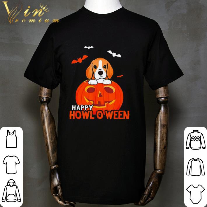 Halloween Beagle Dog Pumpkin Happy Howl o ween shirt