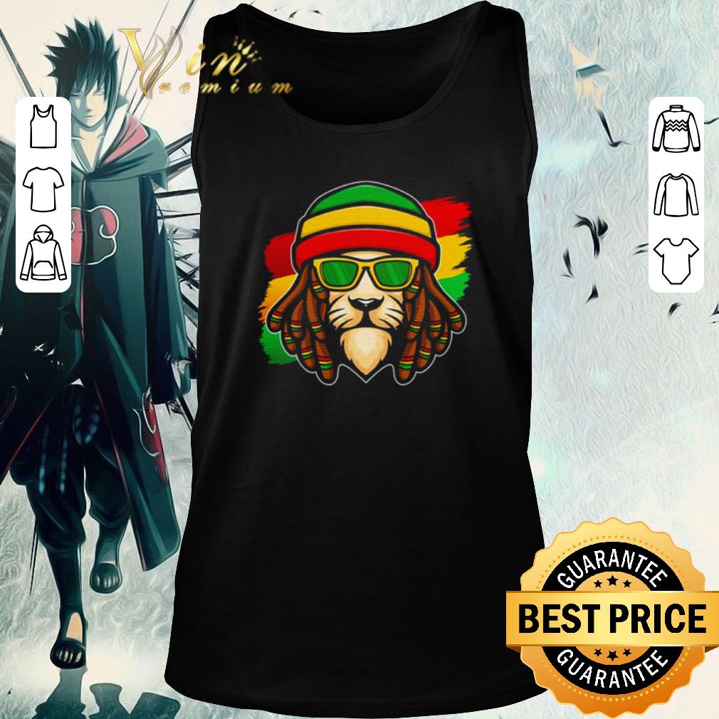 Pretty Roots Reggae Music Rasta Lion shirt