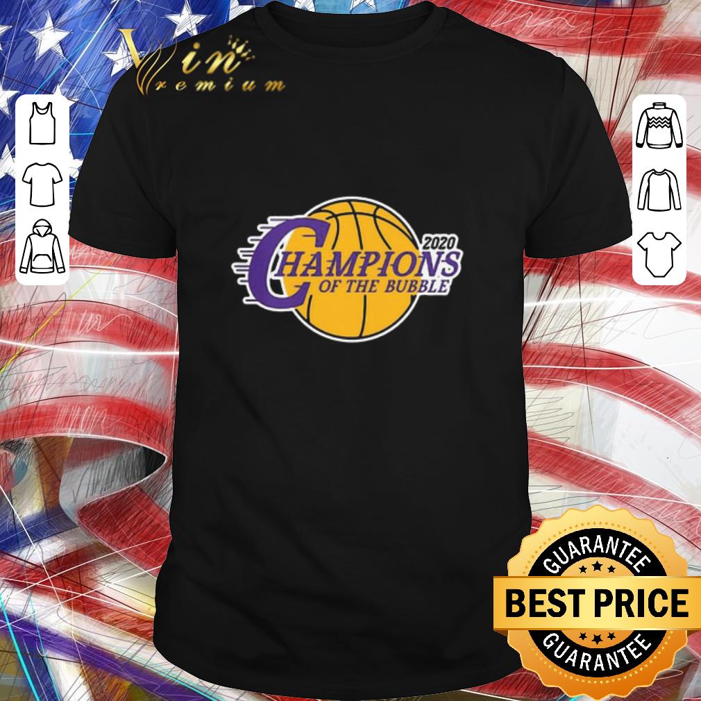 Nice Champions Of The Bubble Basketball 2020 shirt