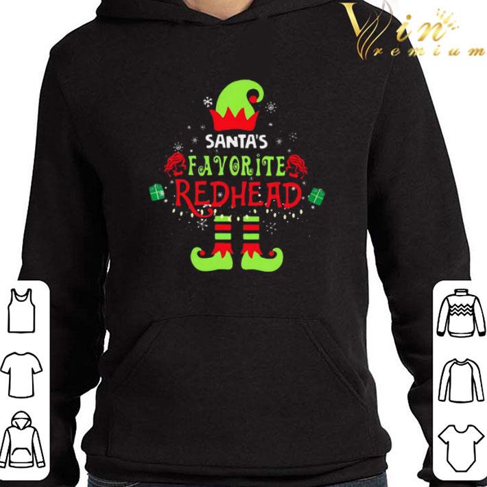 Santa’s Favorite Redhead Christmas shirt f63c4427 santa s favorite redhead christmas shirt 4 - Santa’s Favorite Redhead Christmas shirt