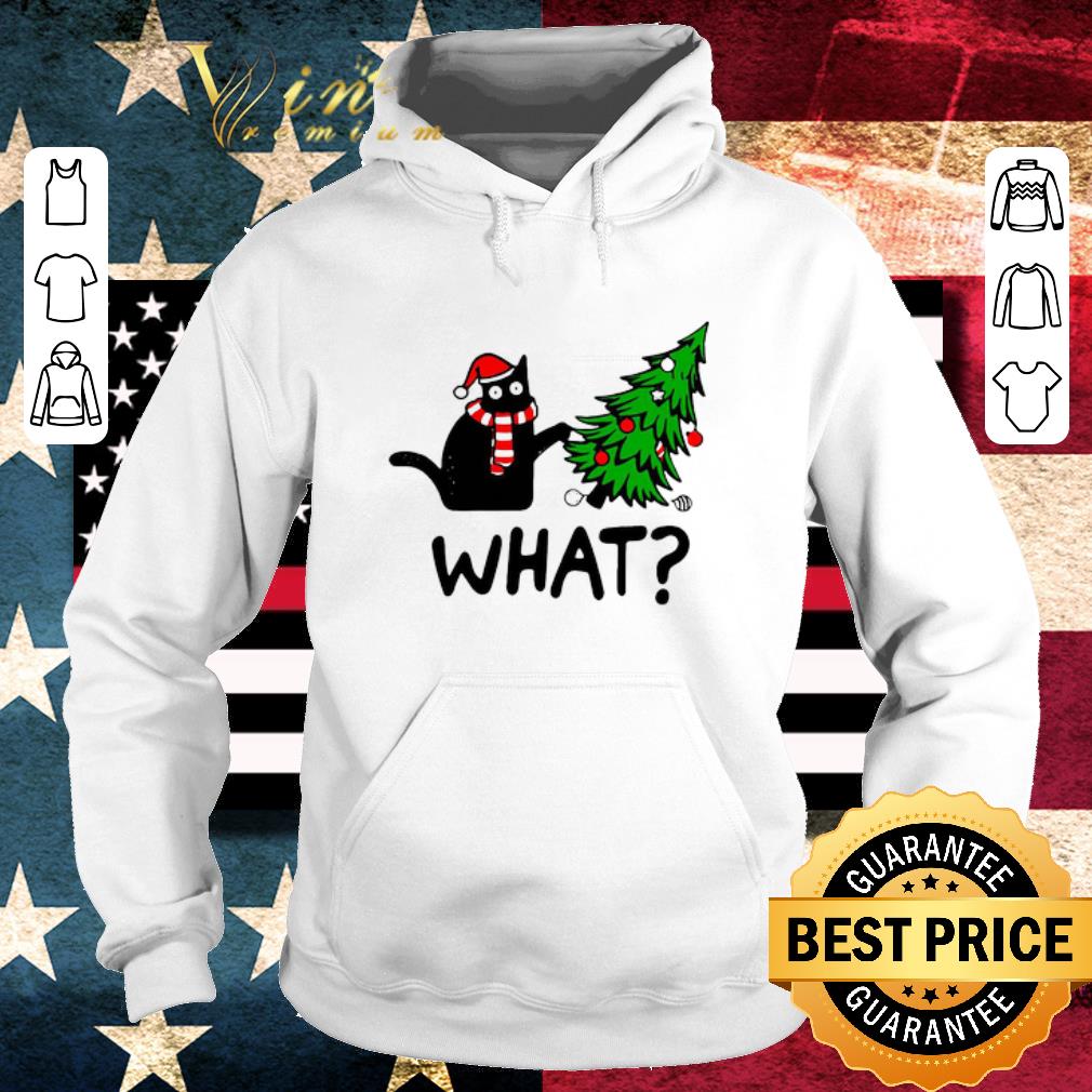 04fa23c2 premium black cat christmas what shirt 4 - Premium Black Cat Christmas What shirt