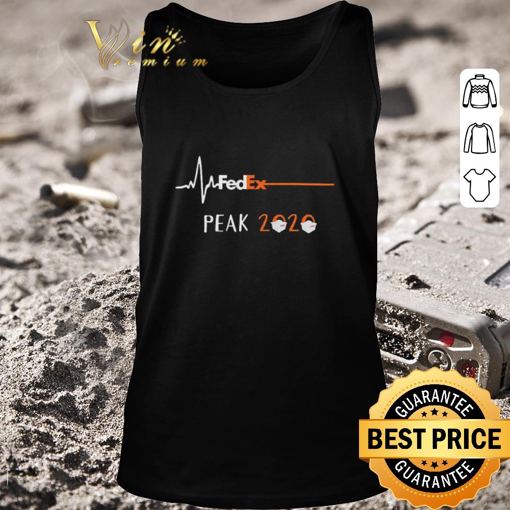 Awesome Heartbeat Fedex Peak 2020 shirt