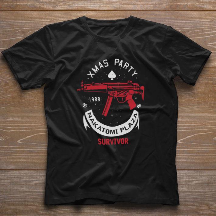 Top Xmas Party Nakatomi Plaza Survivor shirt