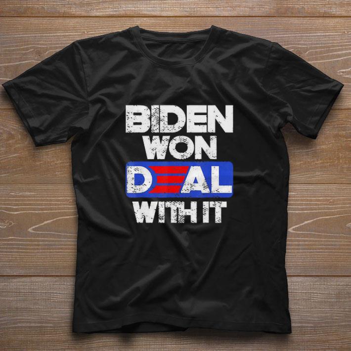 Premium Joe Biden 2020 Won Deal With It shirt