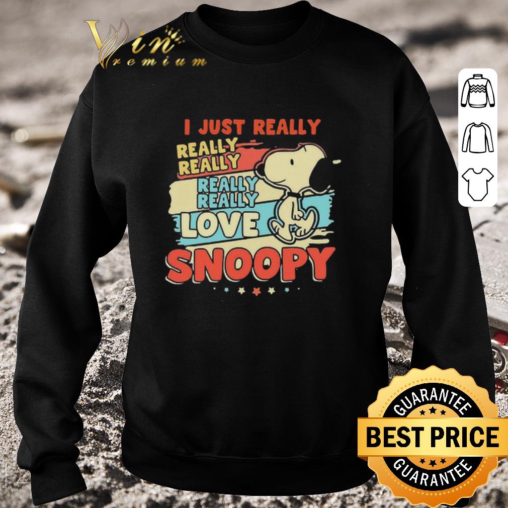 156b0b82 hot i just really really really really love snoopy shirt 4 - Hot I Just Really Really Really Really Love Snoopy shirt