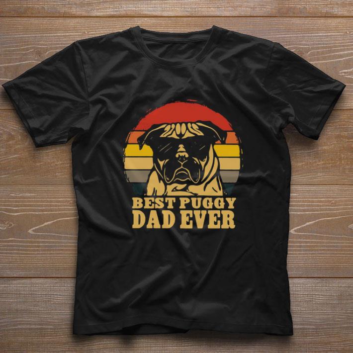 Official Best Puggy Dad Ever Vintage shirt