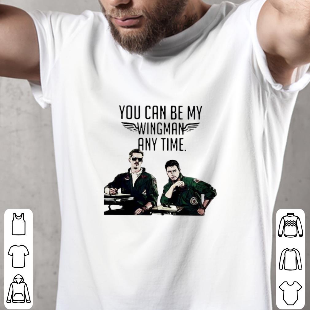 Premium Tom Cruise You Can Be My Wingman Any Time shirt