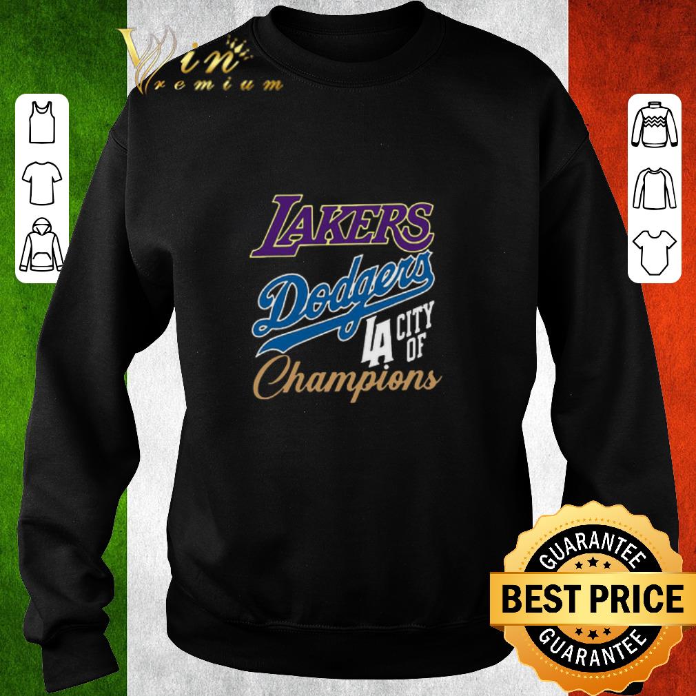 1ca1598f top los angeles dodgers lakers champions championship world series shirt 4 - Top Los Angeles Dodgers Lakers Champions Championship World Series shirt