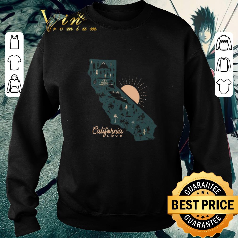 317a118b official map california love vintage shirt 4 - Official Map California Love Vintage shirt