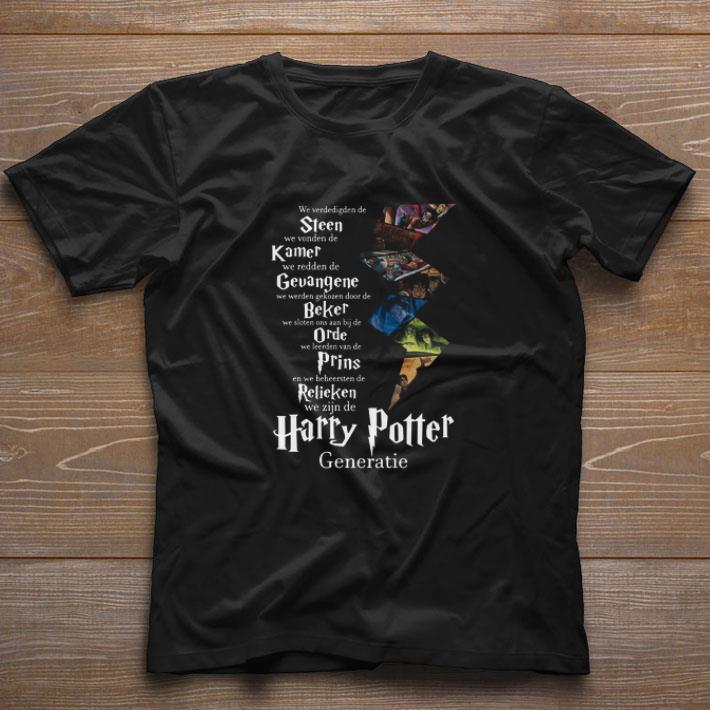 Original We Verdedigden De Steen We Vonden De Kamer Harry Potter Generatie shirt