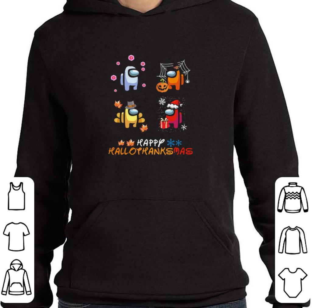 Official Among Us Happy Hallothanksmas shirt 49fc75d3 official among us happy hallothanksmas shirt 4 - Official Among Us Happy Hallothanksmas shirt