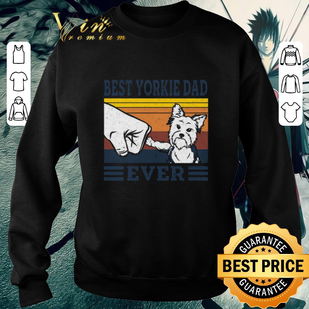 57a7bf37 nice best yorkie dad ever vintage shirt 4 - Nice Best Yorkie Dad Ever Vintage shirt