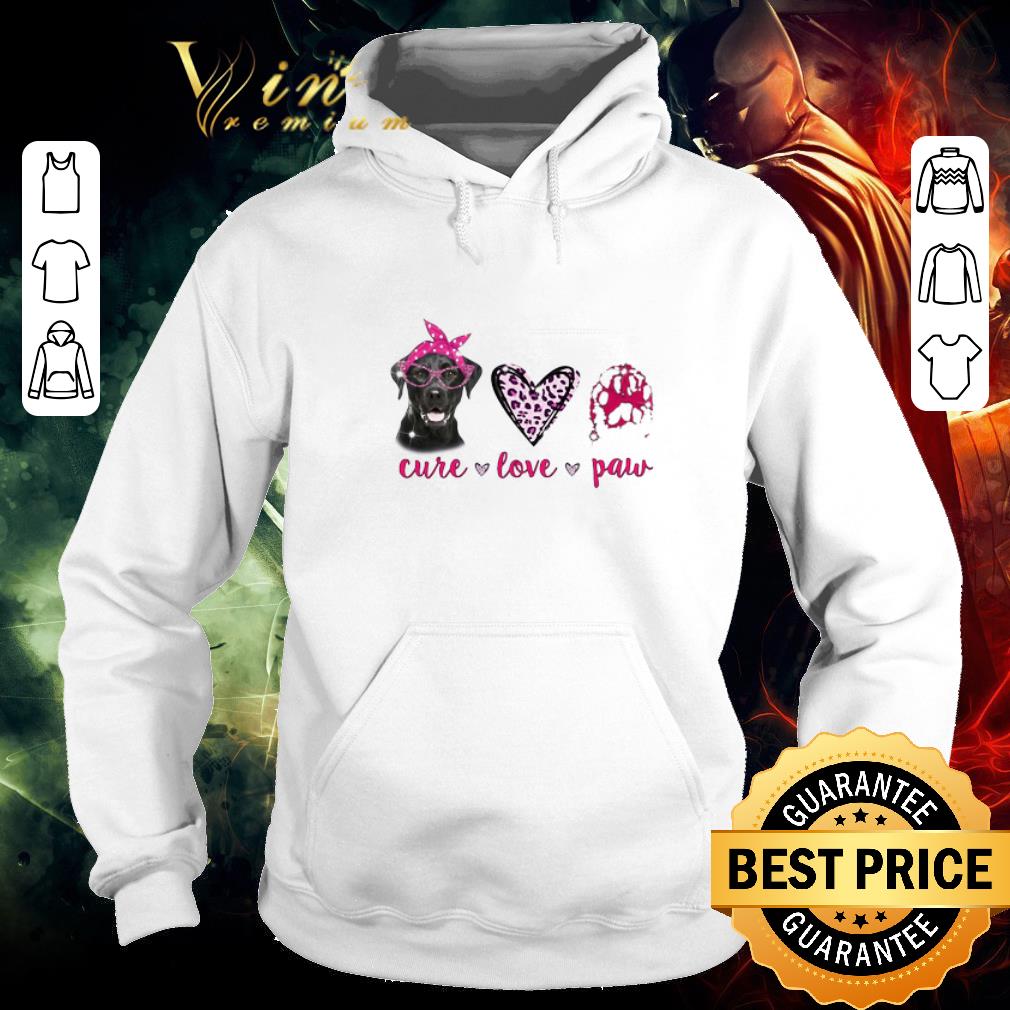 Awesome Labrador Pink Cure Love Paw shirt 5d865d9f awesome labrador pink cure love paw shirt 4 - Awesome Labrador Pink Cure Love Paw shirt
