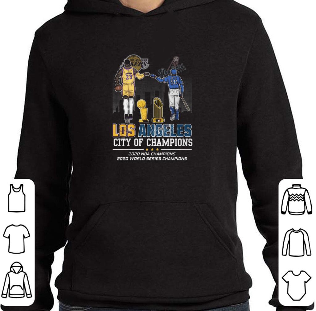 6979b92d premium los angeles lakers and dodgers city of champions 2020 nba champions 2020 world series champions shirt 4 - Premium Los Angeles Lakers And Dodgers City Of Champions 2020 NBA Champions 2020 World Series Champions shirt