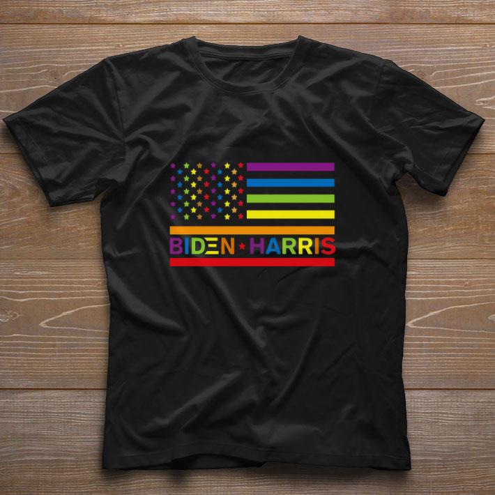 Funny Joe Biden Kamala Harris 2020 Rainbow Gay Pride Lgbt Election shirt