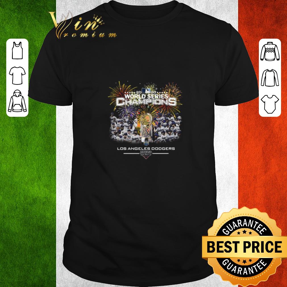 Top 2020 World Series Champions Los Angeles Dodgers shirt