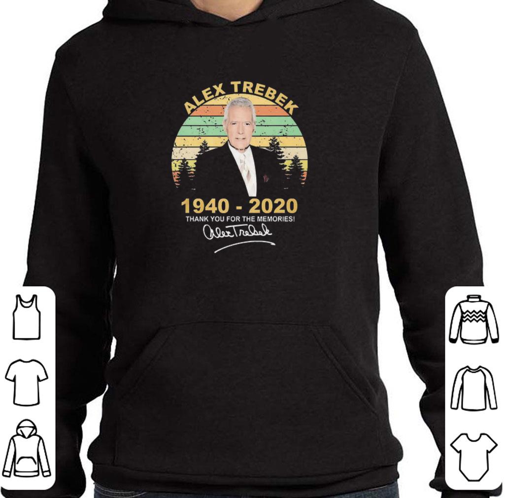 74575d88 top alex trebek 1940 2020 thank you for the memories vintage shirt 4 - Top Alex Trebek 1940 2020 Thank You For The Memories Vintage shirt