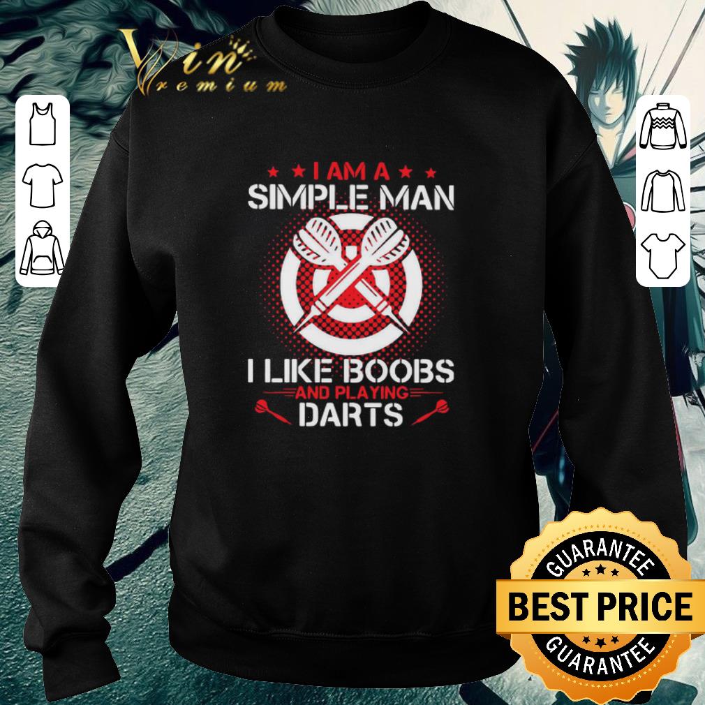 Nice I Am A Simple Man I Like Boobs And Playing Darts shirt 8da2799f nice i am a simple man i like boobs and playing darts shirt 4 - Nice I Am A Simple Man I Like Boobs And Playing Darts shirt