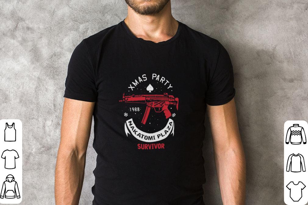 Top Xmas Party Nakatomi Plaza Survivor shirt